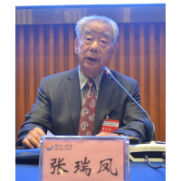 张瑞凤（时任山东省副省长）在