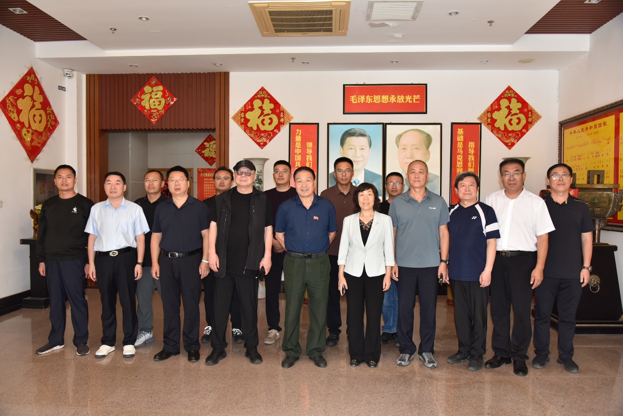 省企业文化学会赴山东兴大投资发展集团开展企业文化建设专题调研